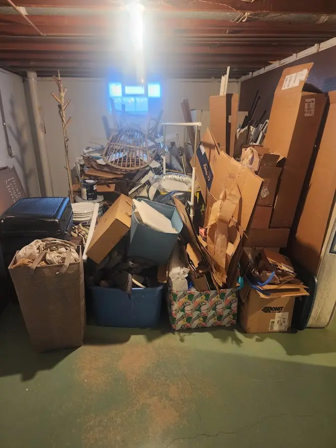 Roll-off dumpster container at job site for Concrete Dumpster Rental in Holden Lakes